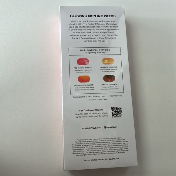 BNIB SOLAWAVE 4 in 1 skincare wand! - Picture 2 of 4